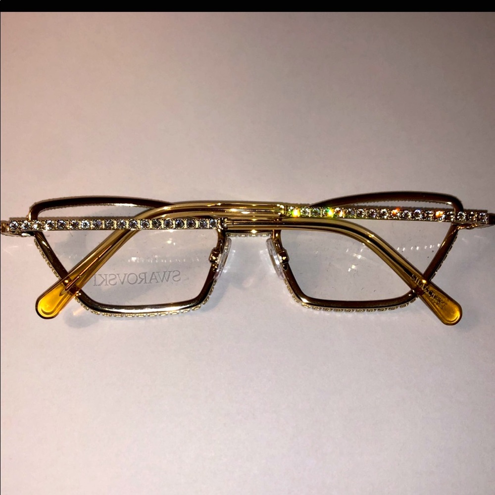 Swarovski Frame - Silver or Gold